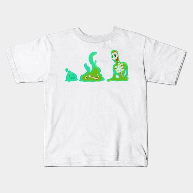 Slimes Kids T-Shirt by StarKillerTheDreaded